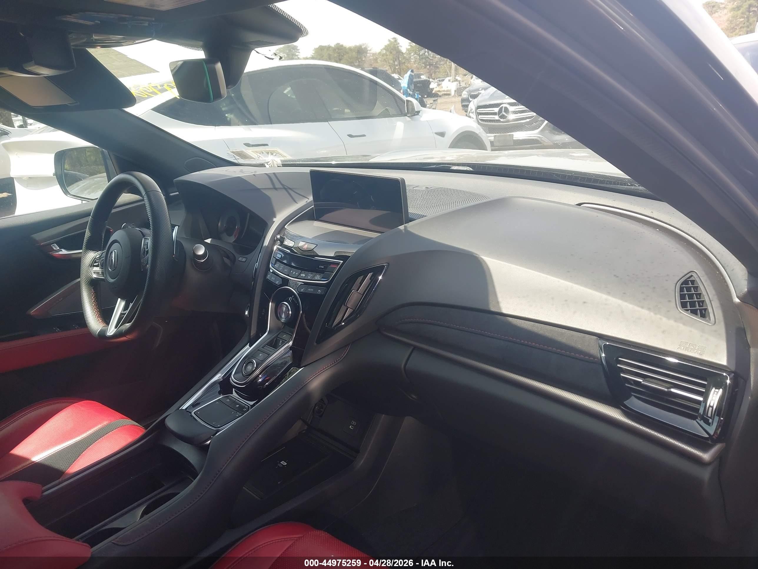2023 Acura Rdx A-spec Package Gray vin: 5J8TC2H62PL015327