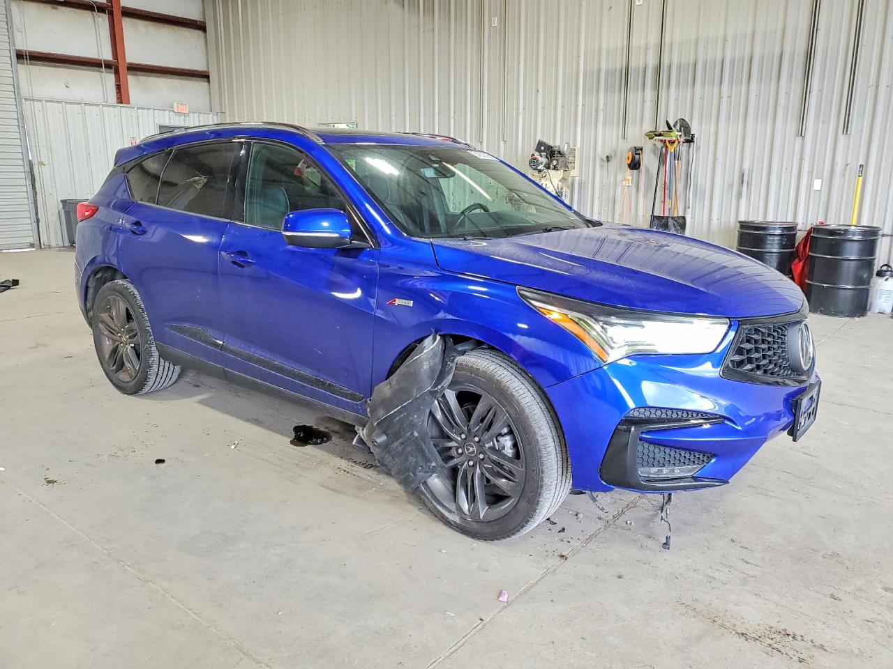 2020 Acura Rdx A-spec Синий vin: 5J8TC2H63LL028467
