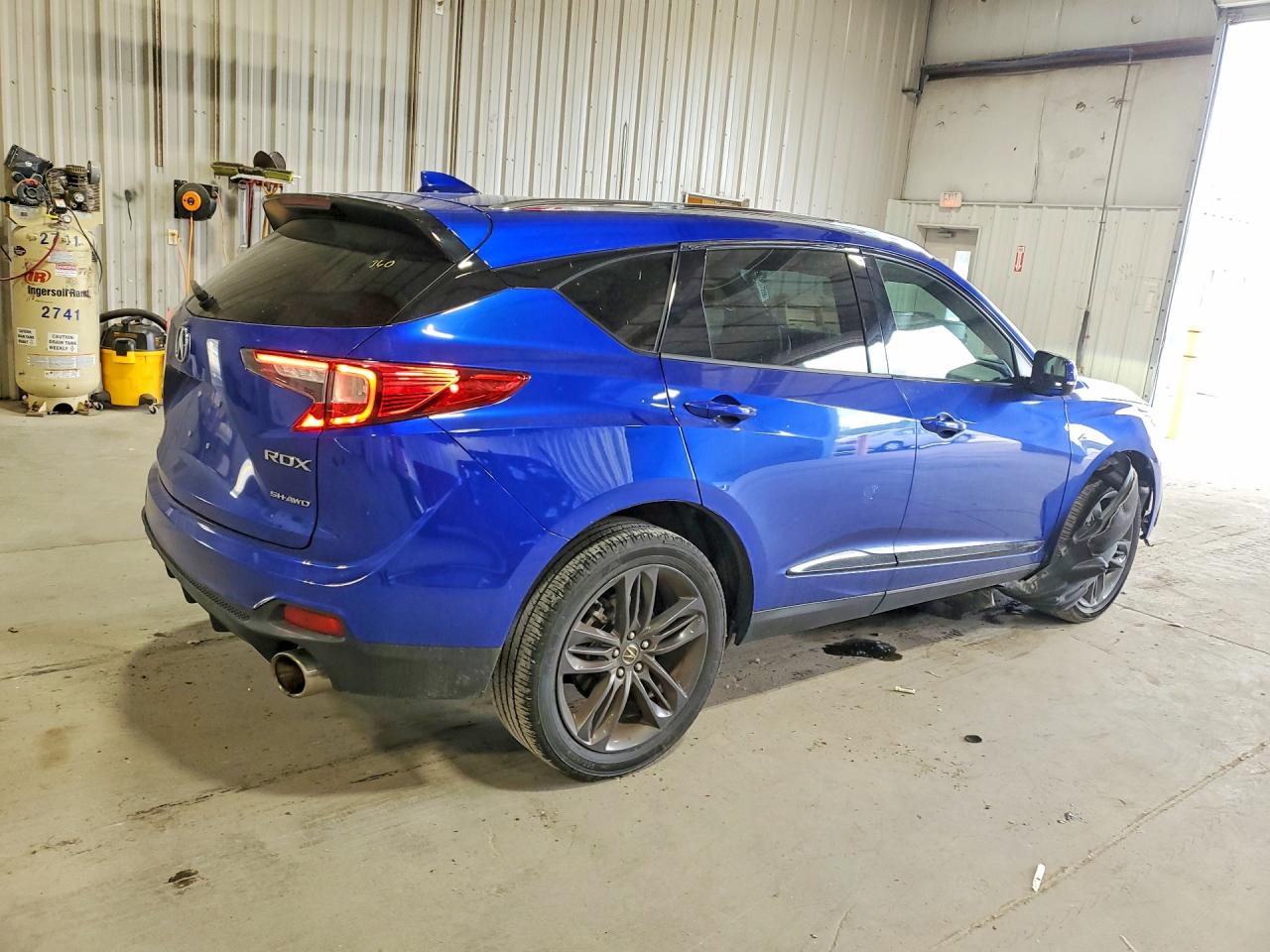 2020 Acura Rdx A-spec Синий vin: 5J8TC2H63LL028467