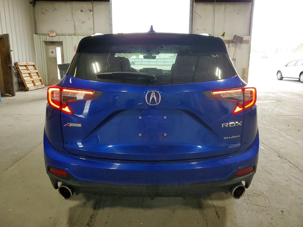 2020 Acura Rdx A-spec Синий vin: 5J8TC2H63LL028467