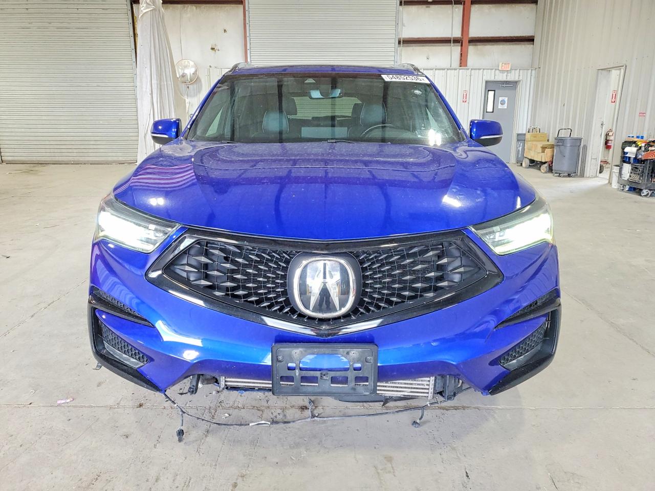 2020 Acura Rdx A-spec Синий vin: 5J8TC2H63LL028467