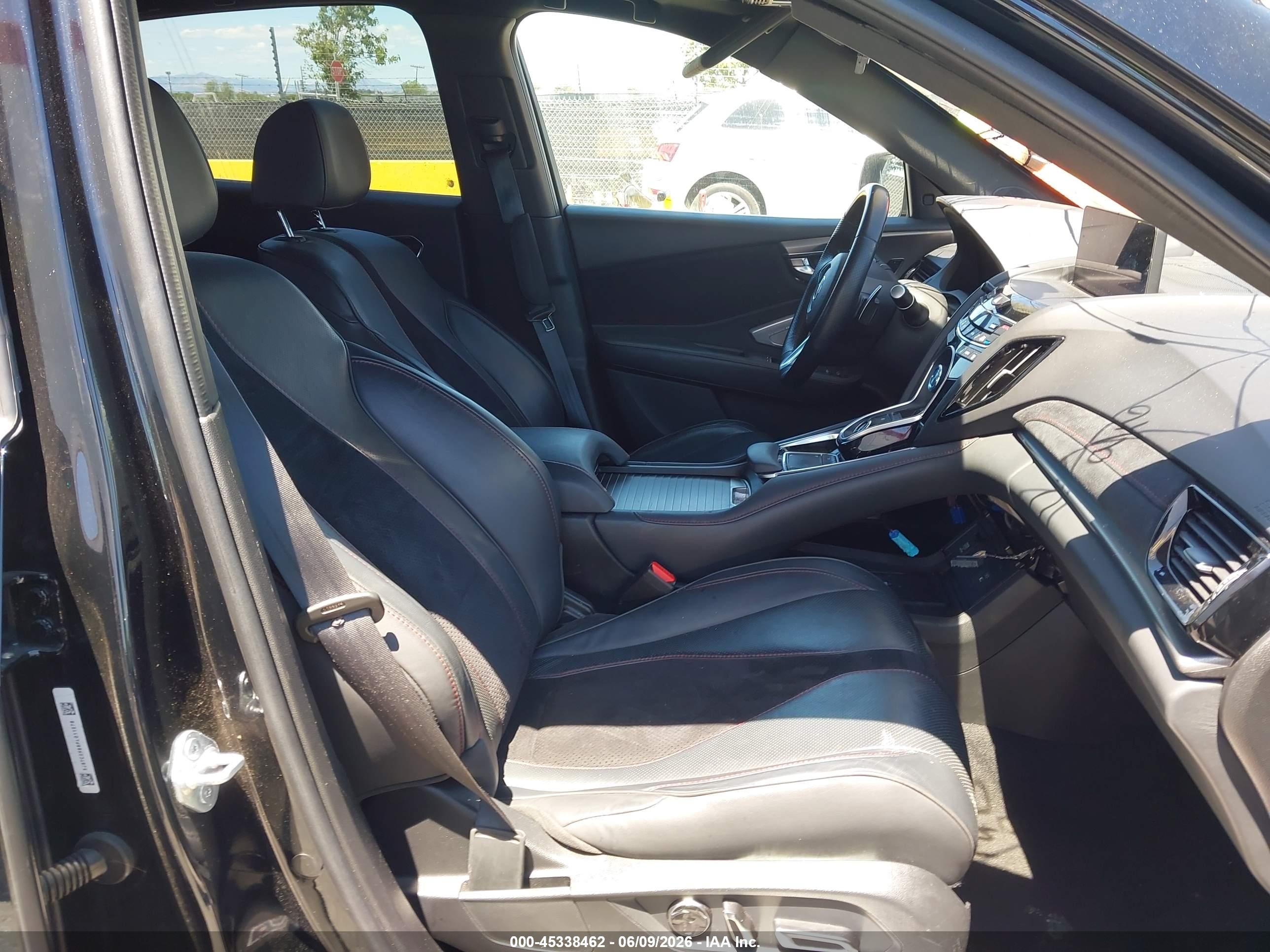 2023 Acura Rdx A-spec Package Black vin: 5J8TC2H66PL011278