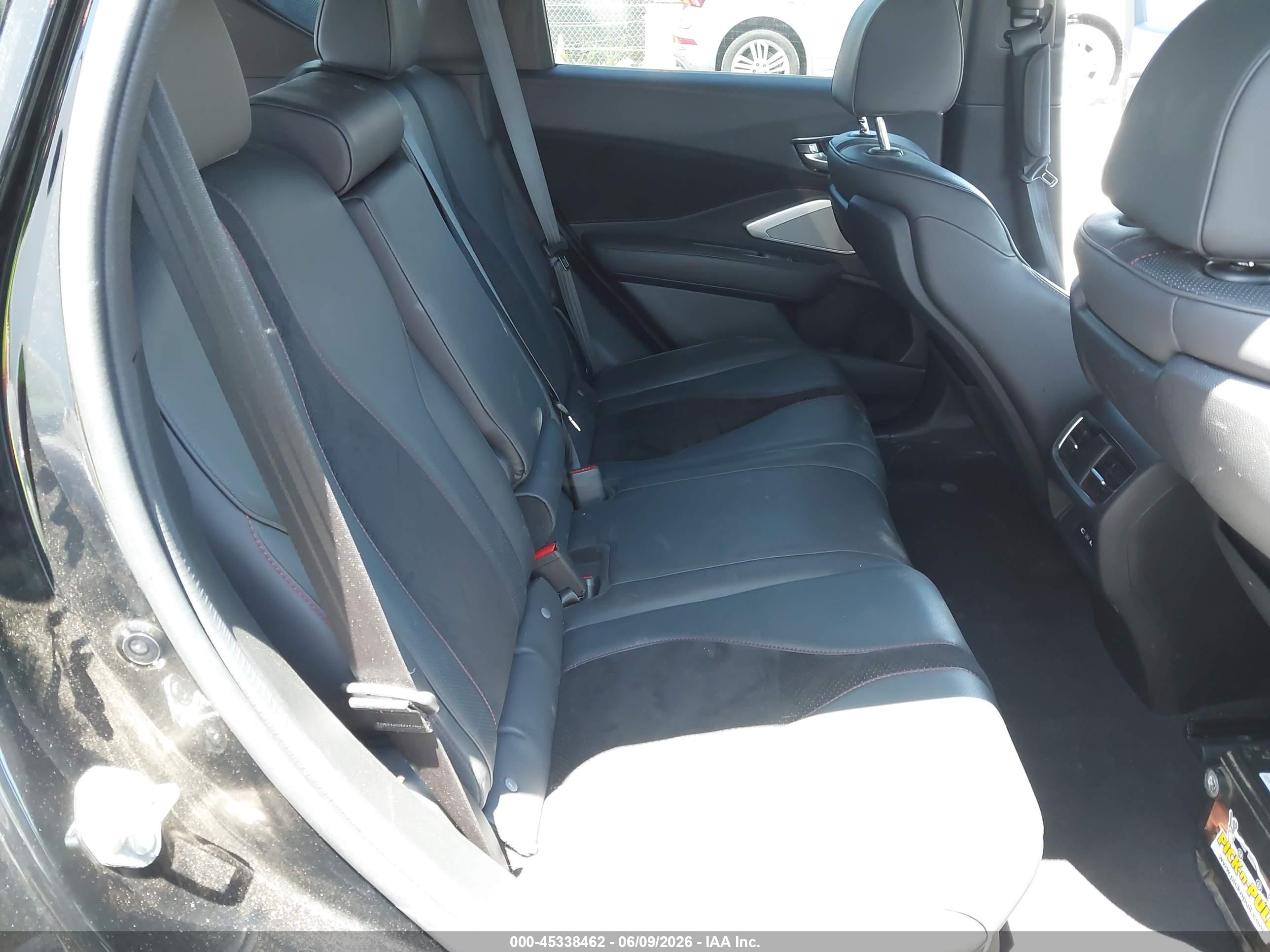 2023 Acura Rdx A-spec Package Black vin: 5J8TC2H66PL011278