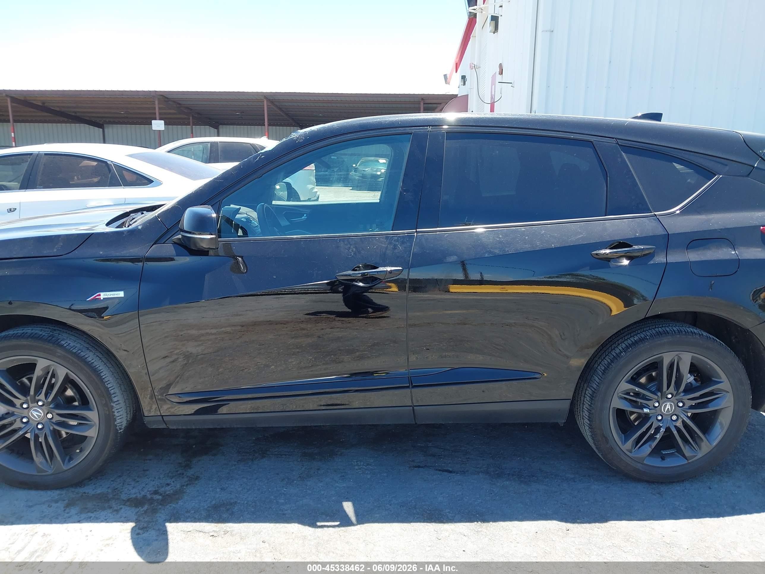 2023 Acura Rdx A-spec Package Black vin: 5J8TC2H66PL011278