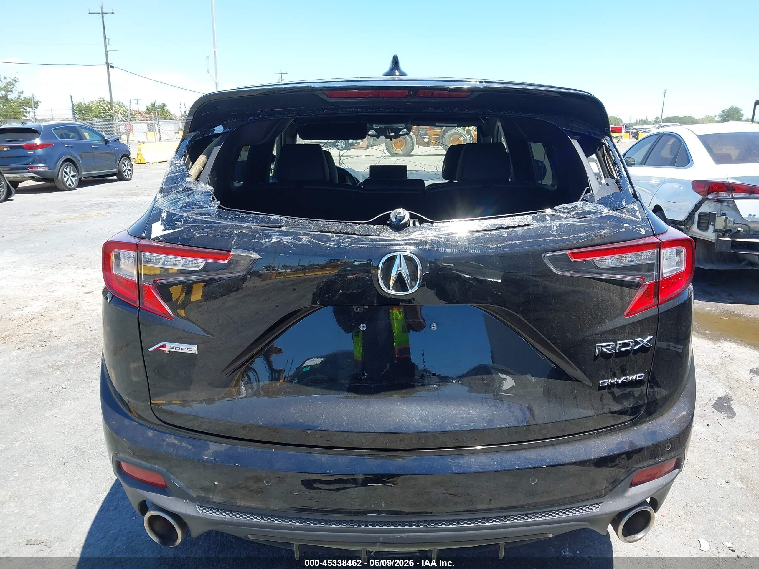 2023 Acura Rdx A-spec Package Black vin: 5J8TC2H66PL011278