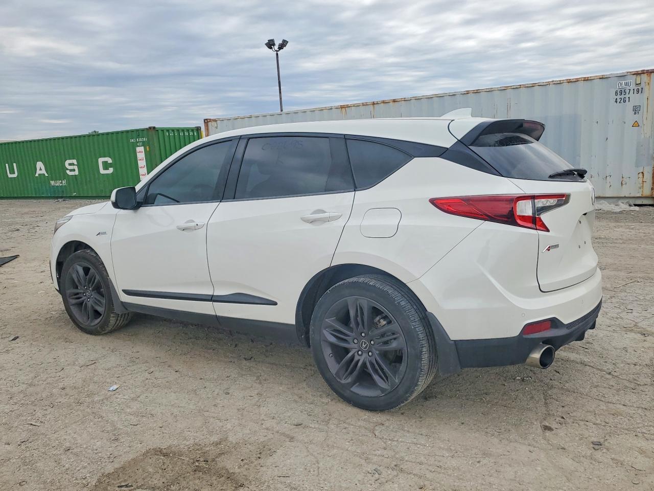 2020 Acura Rdx A-spec White vin: 5J8TC2H68LL022695