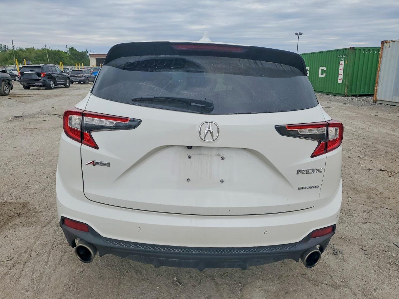 2020 Acura Rdx A-spec White vin: 5J8TC2H68LL022695