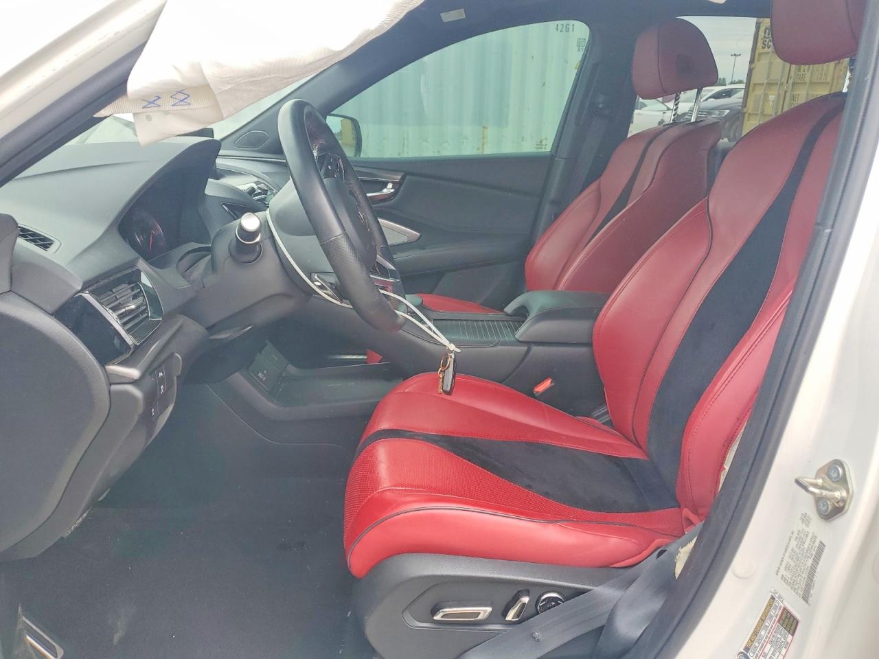 2020 Acura Rdx A-spec White vin: 5J8TC2H68LL022695