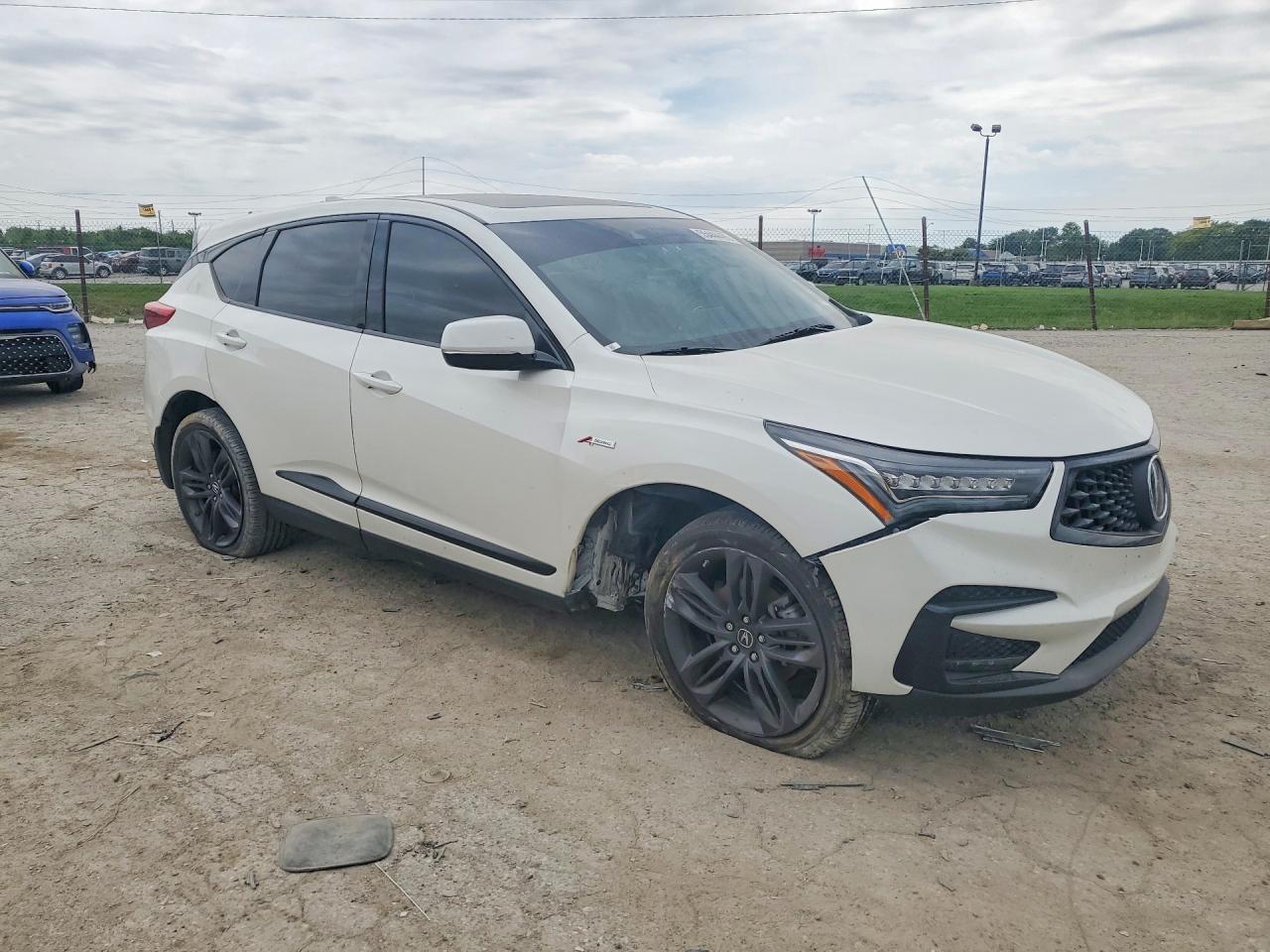 2020 Acura Rdx A-spec White vin: 5J8TC2H68LL022695