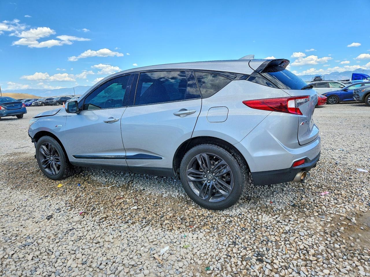 2020 Acura Rdx A-spec Серебряный vin: 5J8TC2H68LL038699