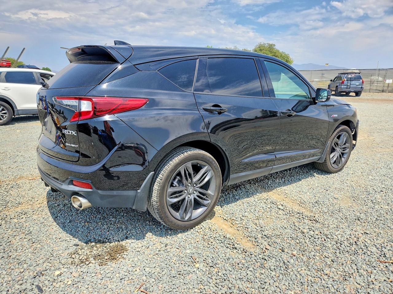 2023 Acura Rdx A-spec Черный vin: 5J8TC2H68PL004462