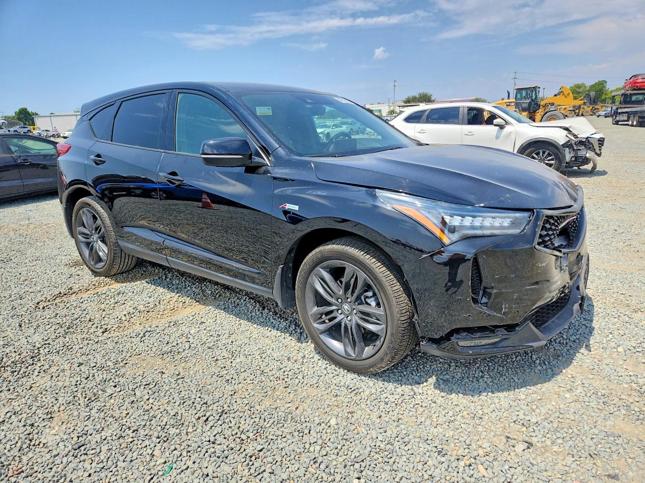2023 Acura Rdx A-spec Черный vin: 5J8TC2H68PL004462