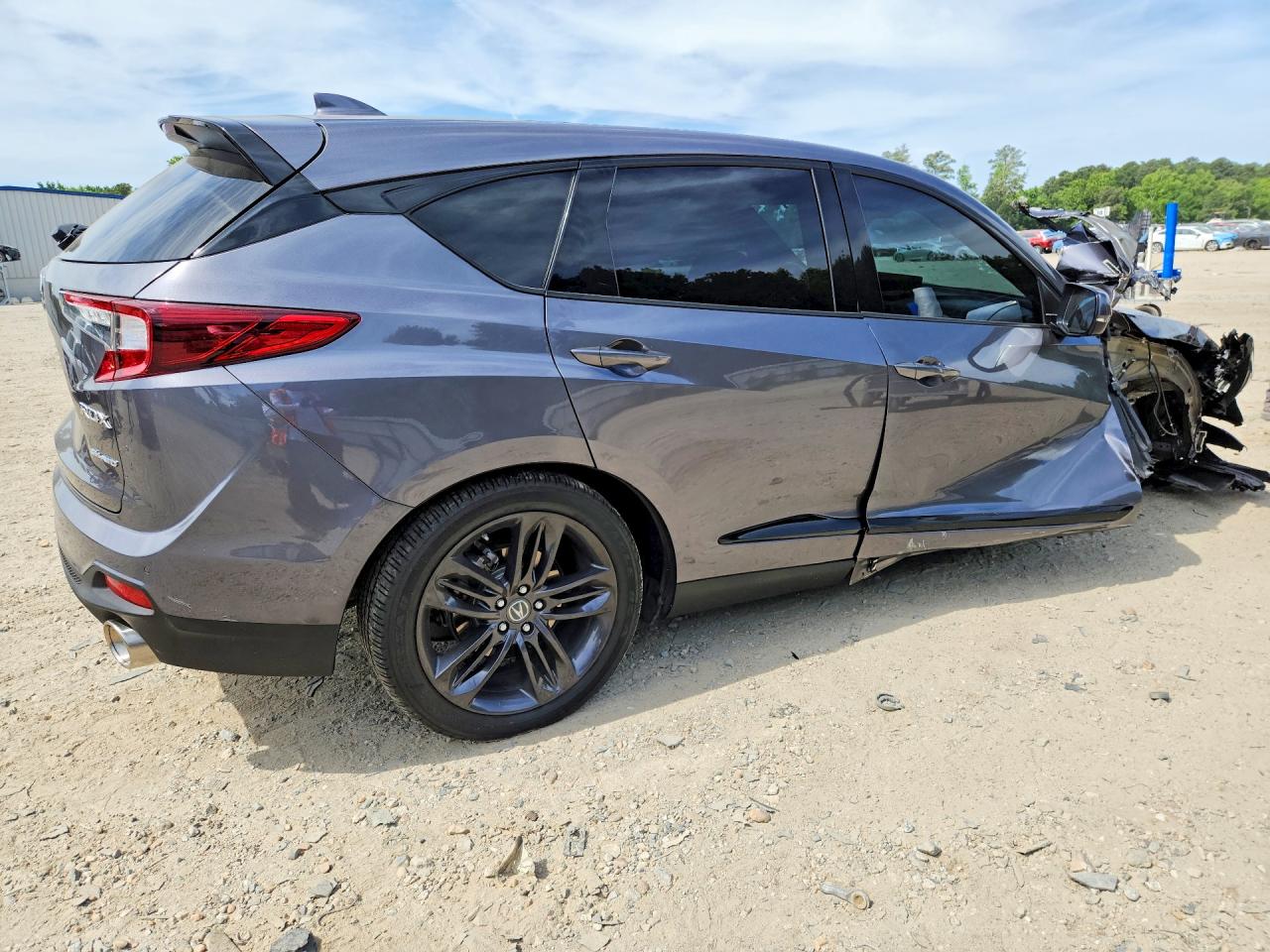 2021 Acura Rdx A-spec Gray vin: 5J8TC2H69ML025848