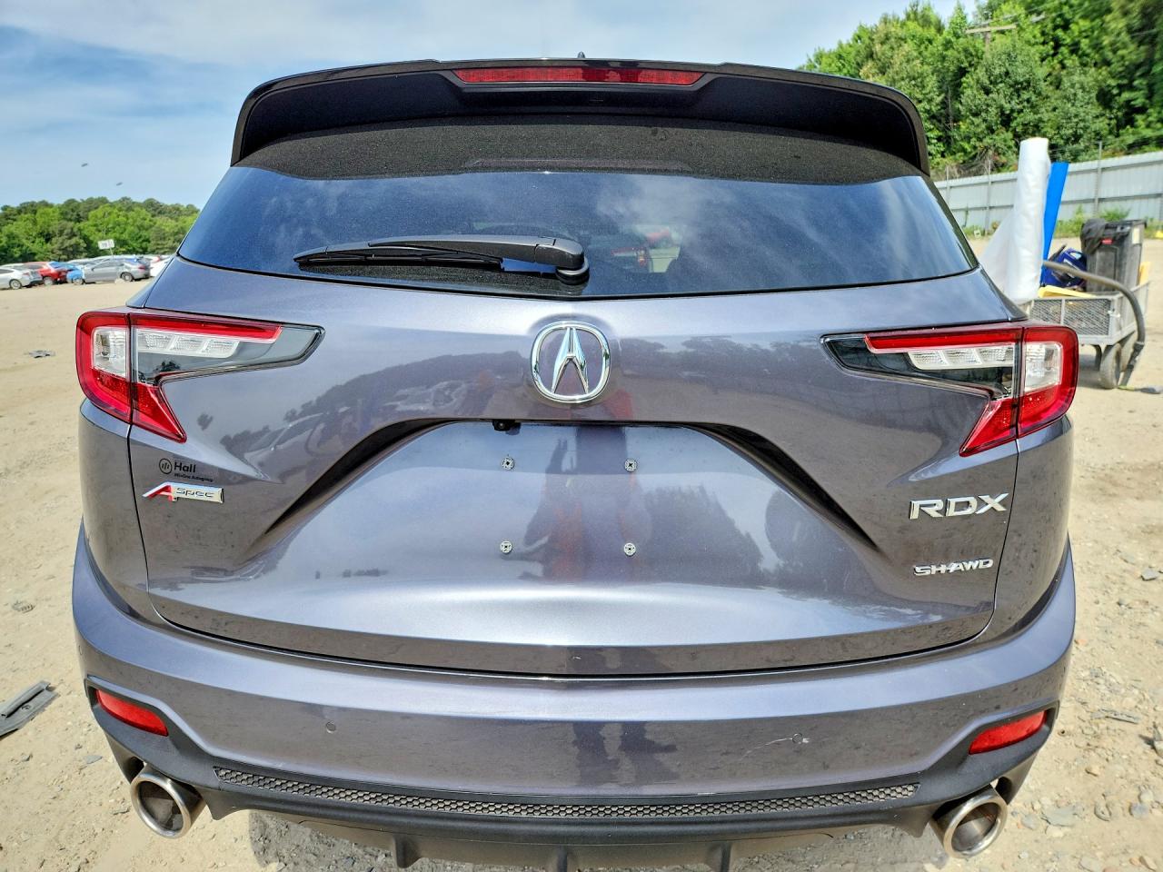 2021 Acura Rdx A-spec Gray vin: 5J8TC2H69ML025848