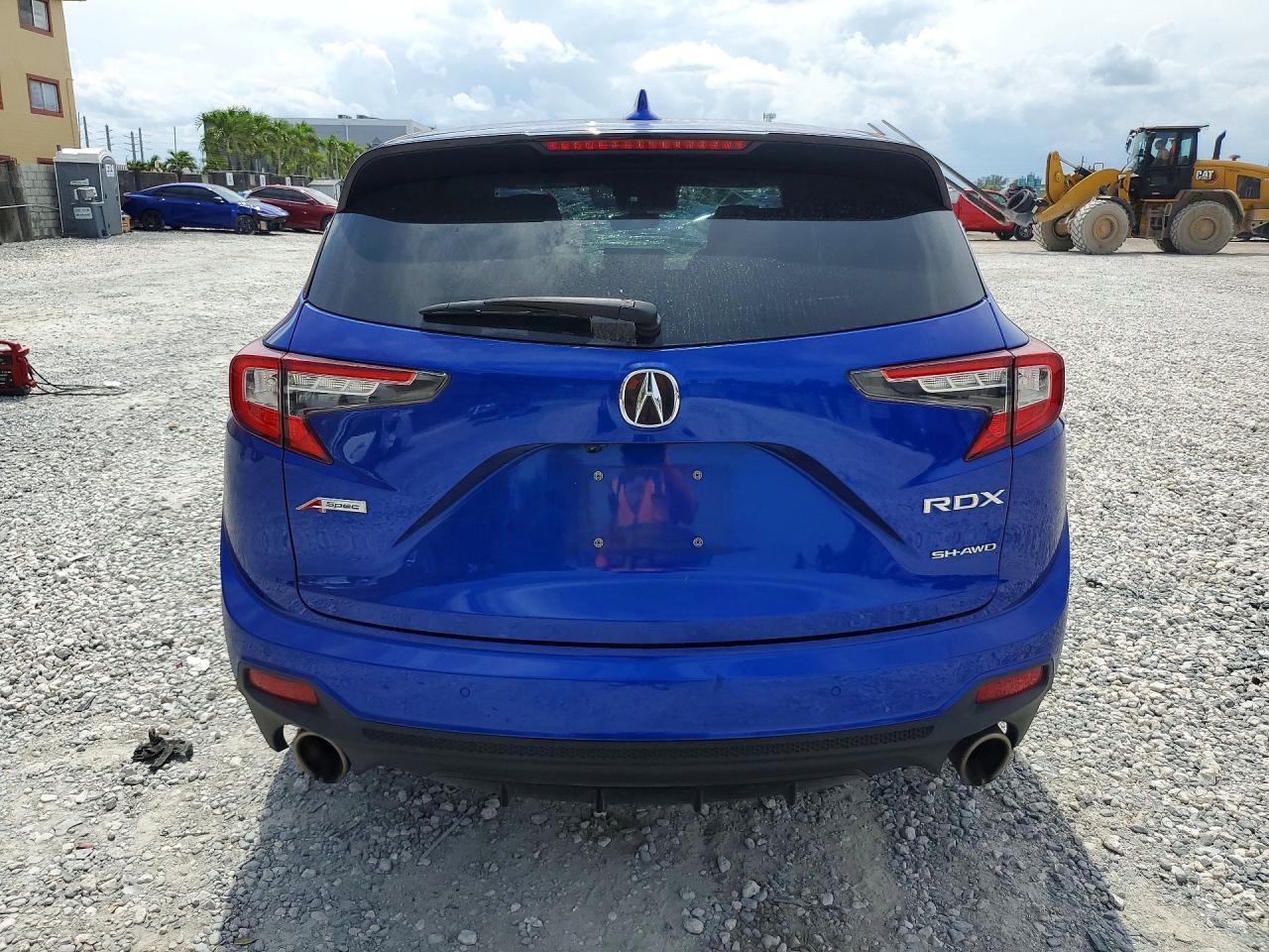 2024 Acura Rdx A-spec Blue vin: 5J8TC2H6XRL003591