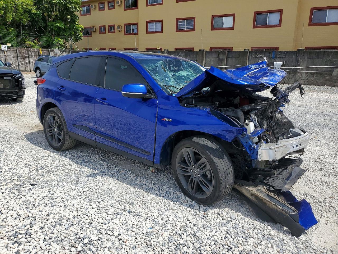 2024 Acura Rdx A-spec Blue vin: 5J8TC2H6XRL003591
