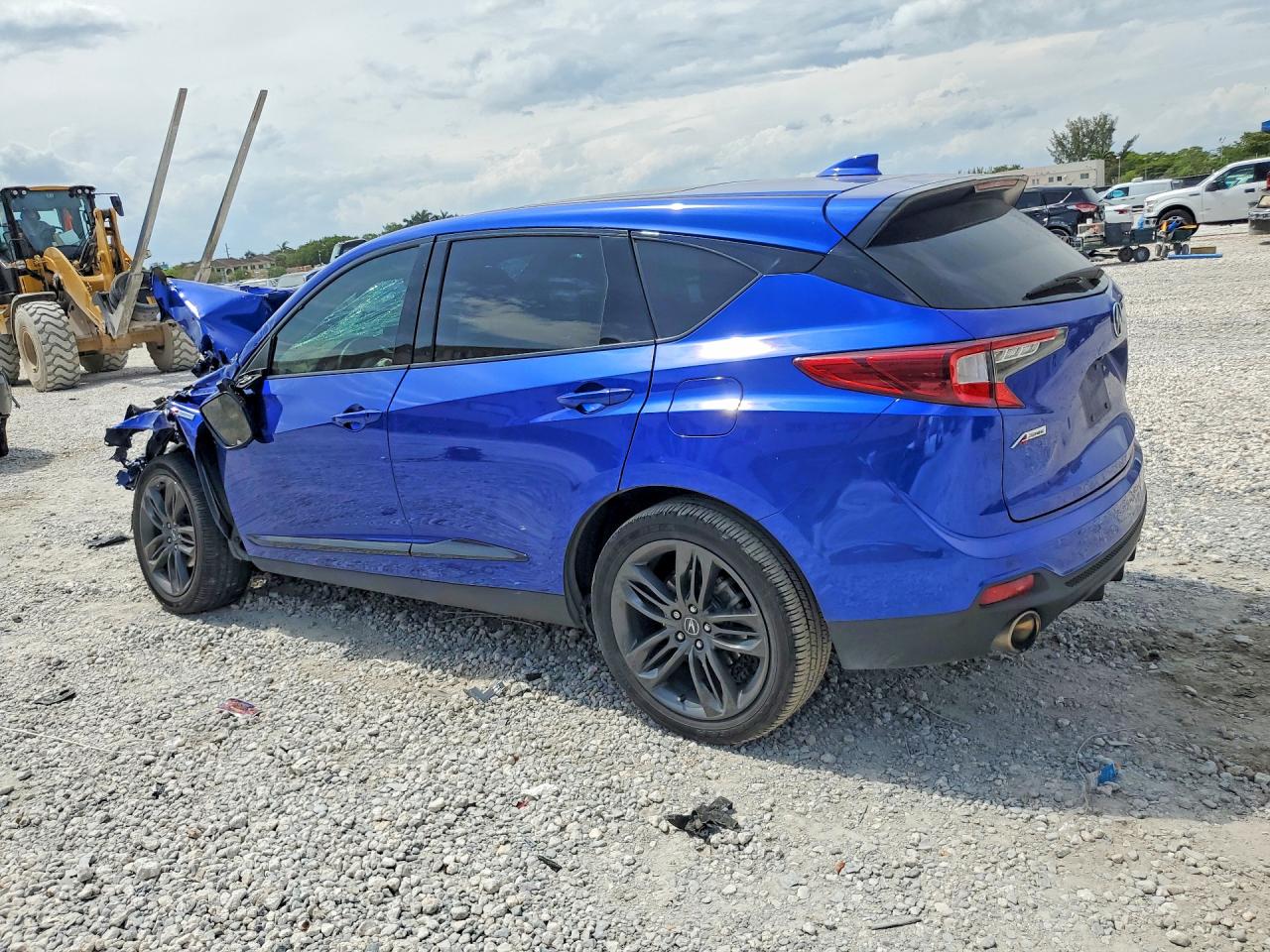 2024 Acura Rdx A-spec Blue vin: 5J8TC2H6XRL003591