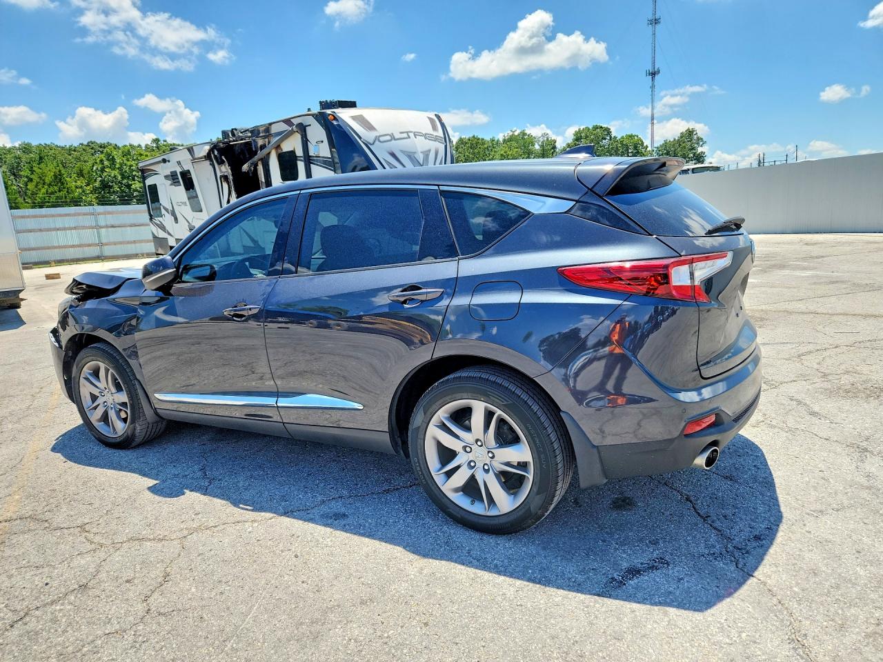 2020 Acura Rdx Advance Черный vin: 5J8TC2H70LL033053