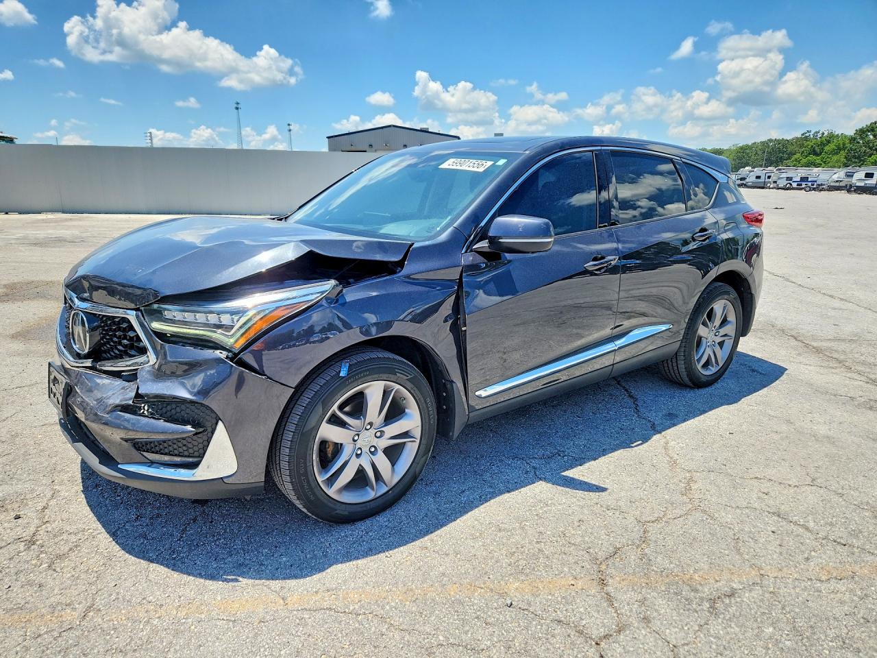 2020 Acura Rdx Advance Black vin: 5J8TC2H70LL033053