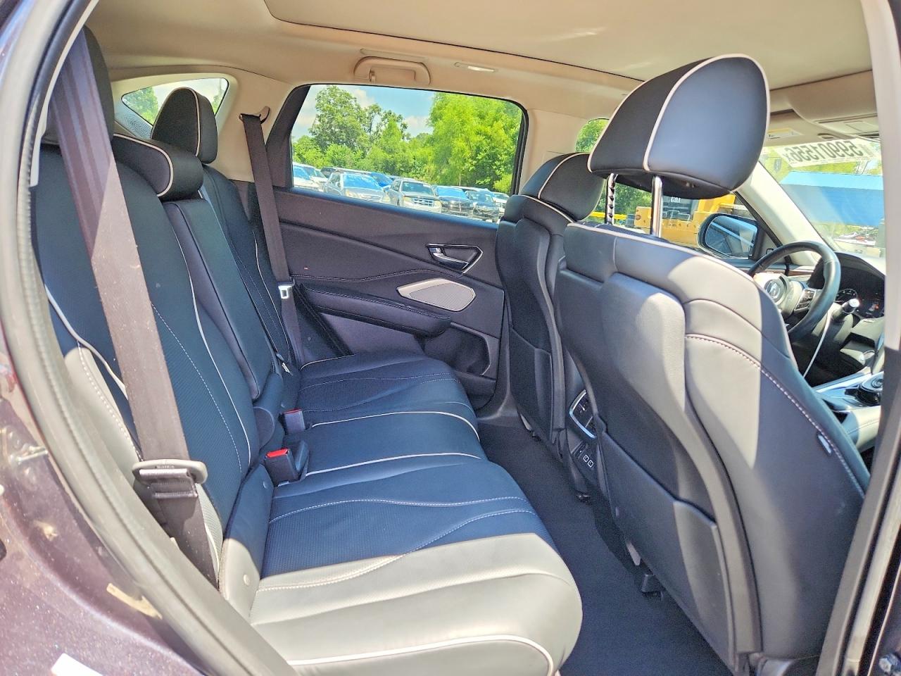 2020 Acura Rdx Advance Черный vin: 5J8TC2H70LL033053