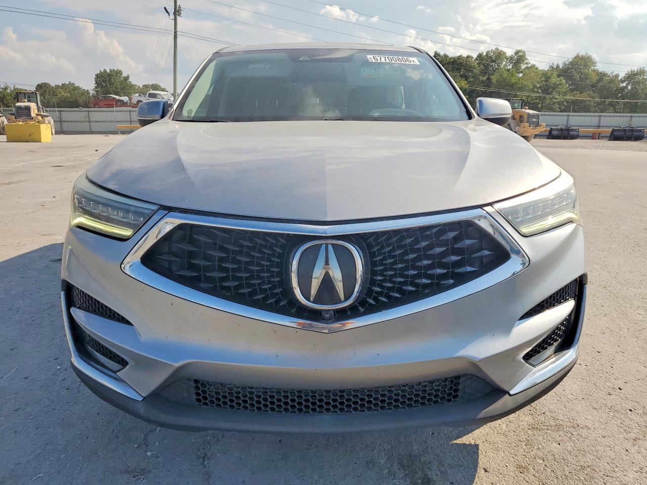 2019 Acura Rdx Advance Серебряный vin: 5J8TC2H71KL009343