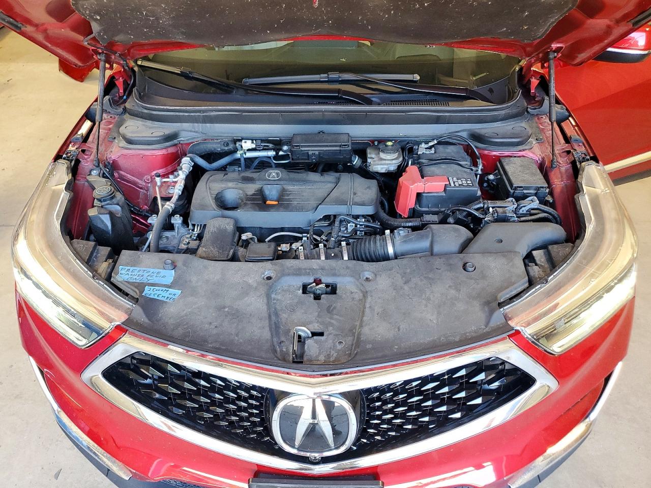 2020 Acura Rdx Advance Темно-бордовый vin: 5J8TC2H71LL023731