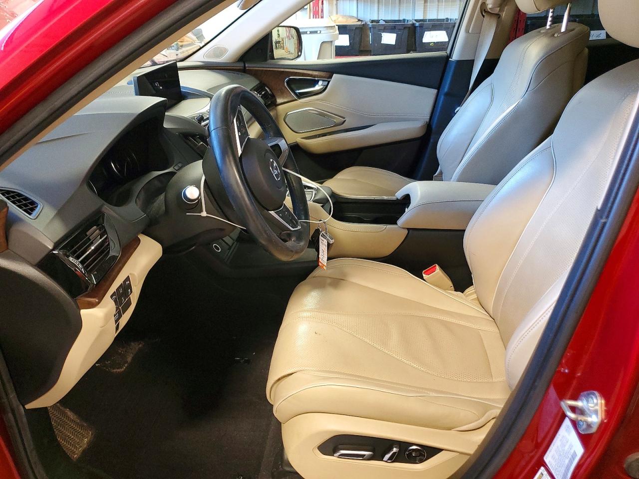 2020 Acura Rdx Advance Темно-бордовый vin: 5J8TC2H71LL023731