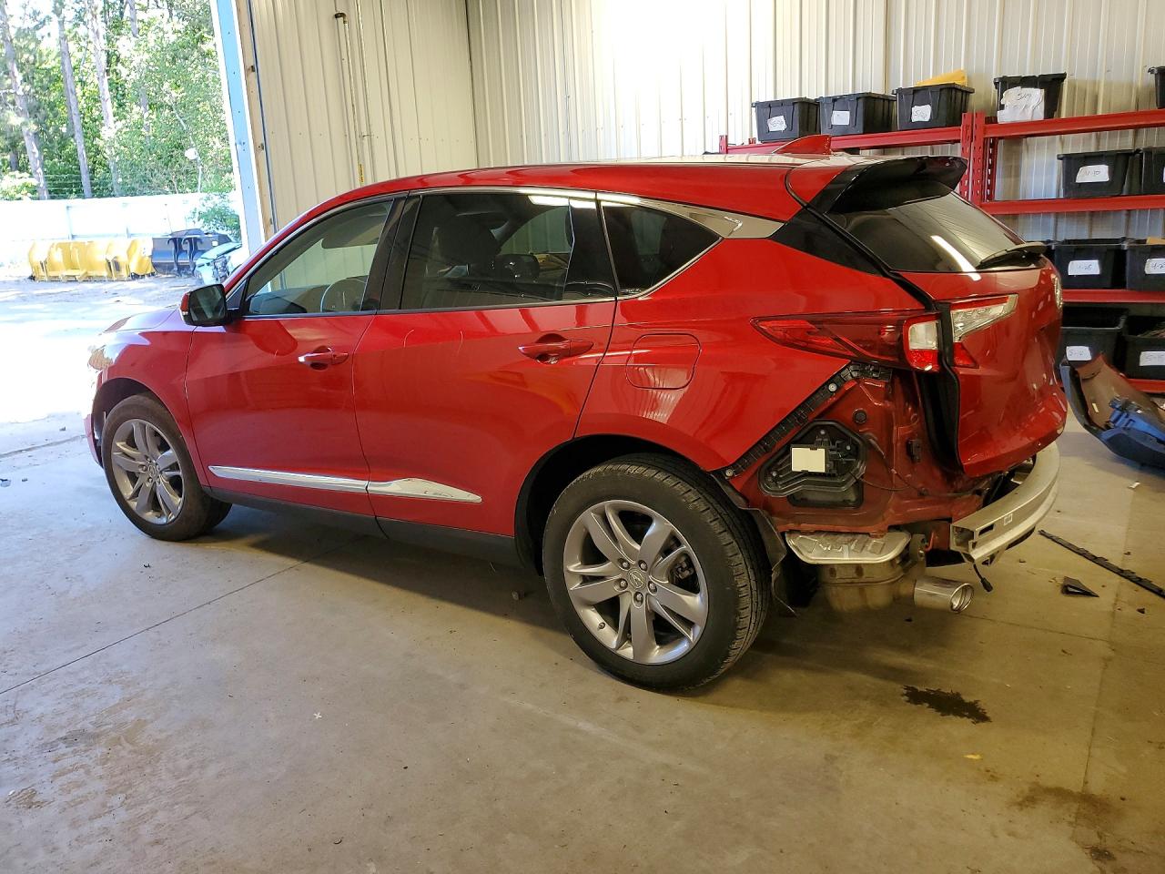 2020 Acura Rdx Advance Темно-бордовый vin: 5J8TC2H71LL023731