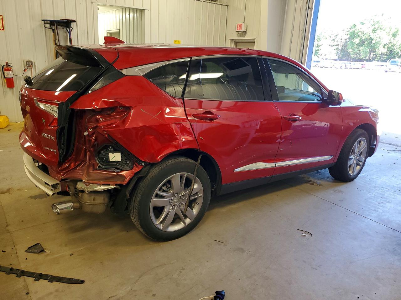 2020 Acura Rdx Advance Темно-бордовый vin: 5J8TC2H71LL023731