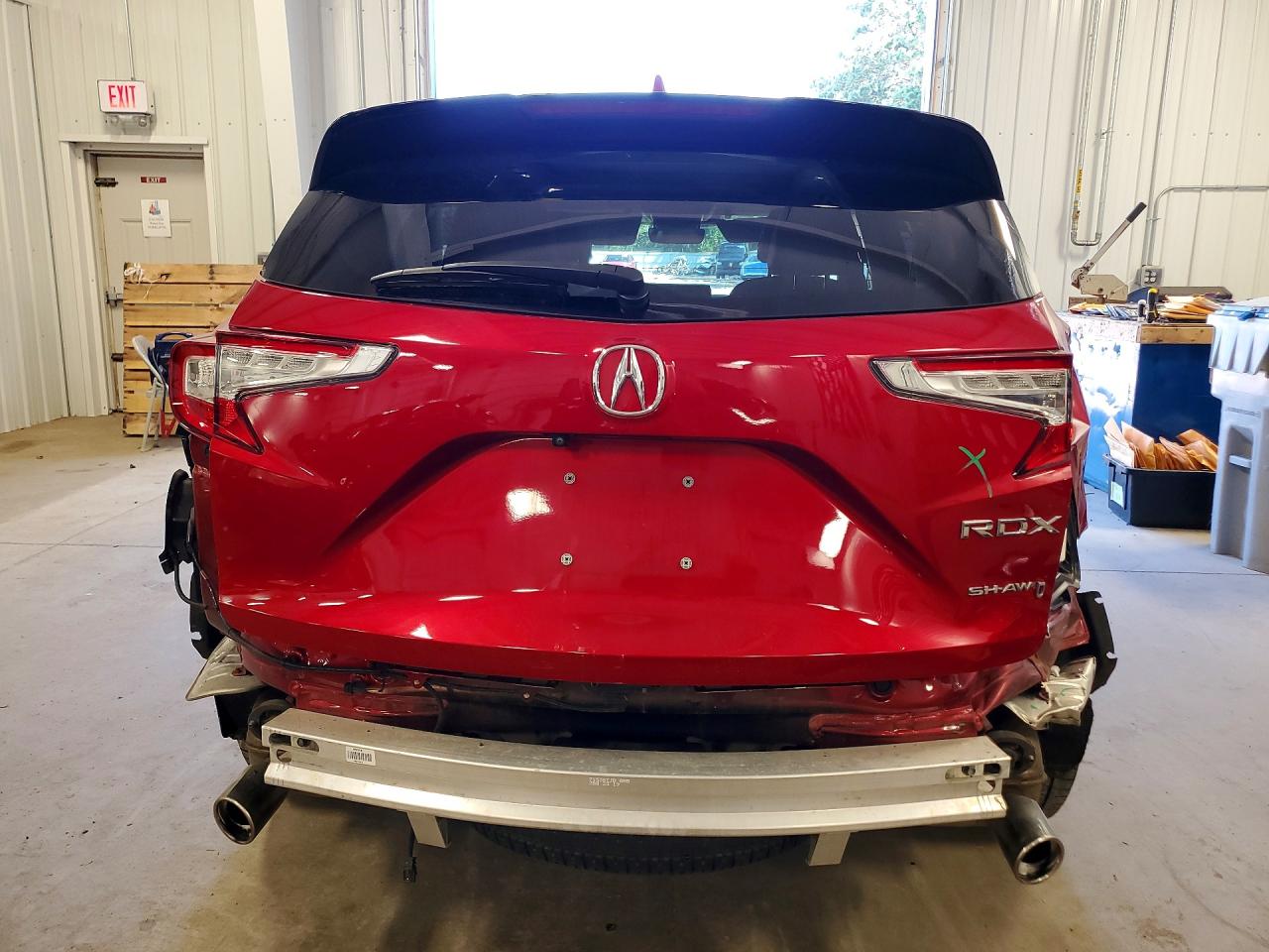 2020 Acura Rdx Advance Темно-бордовый vin: 5J8TC2H71LL023731