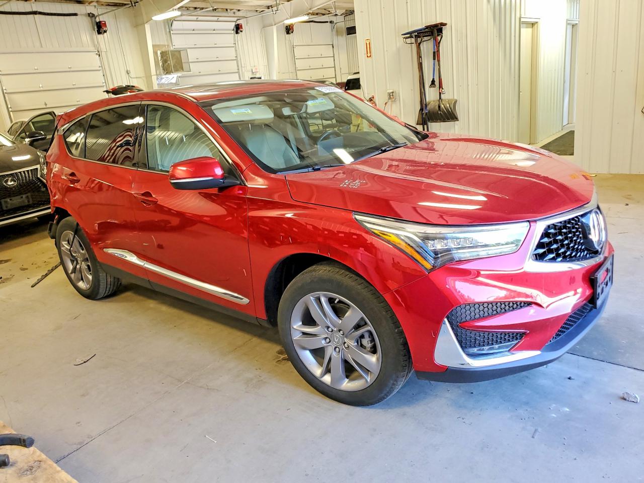 2020 Acura Rdx Advance Темно-бордовый vin: 5J8TC2H71LL023731