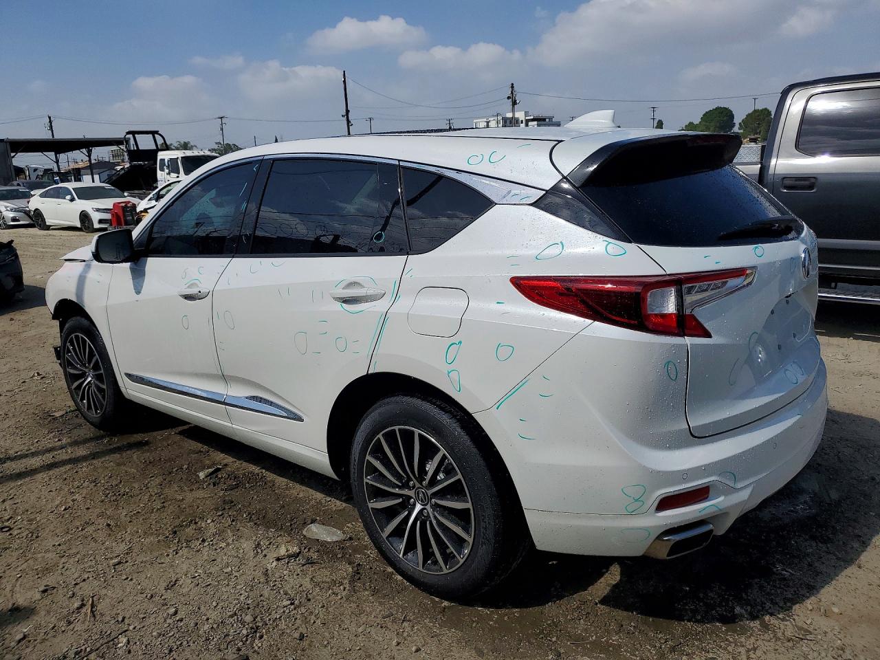 2026 Acura Rdx Advance Белый vin: 5J8TC2H71TL004791