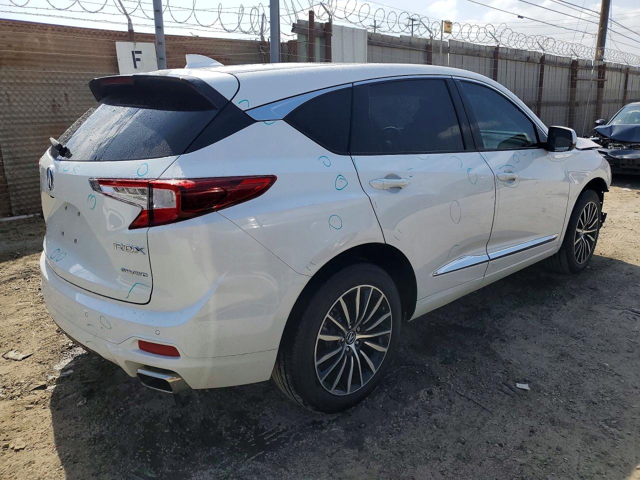 2026 Acura Rdx Advance Белый vin: 5J8TC2H71TL004791