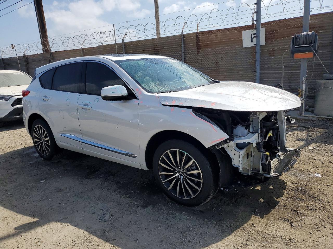 2026 Acura Rdx Advance Белый vin: 5J8TC2H71TL004791