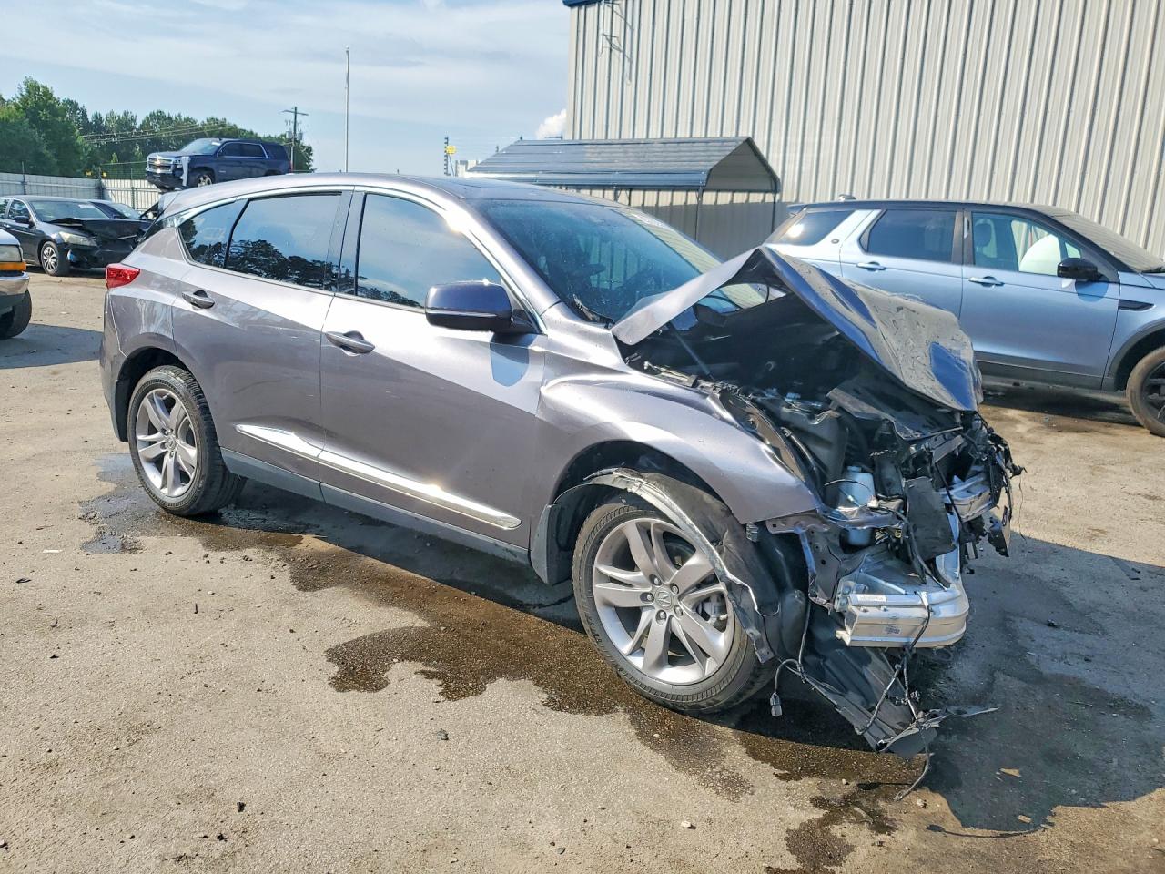 2020 Acura Rdx Advance Серый vin: 5J8TC2H72LL019090