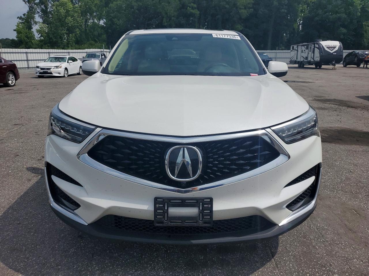 2021 Acura Rdx Advance White vin: 5J8TC2H72ML034383