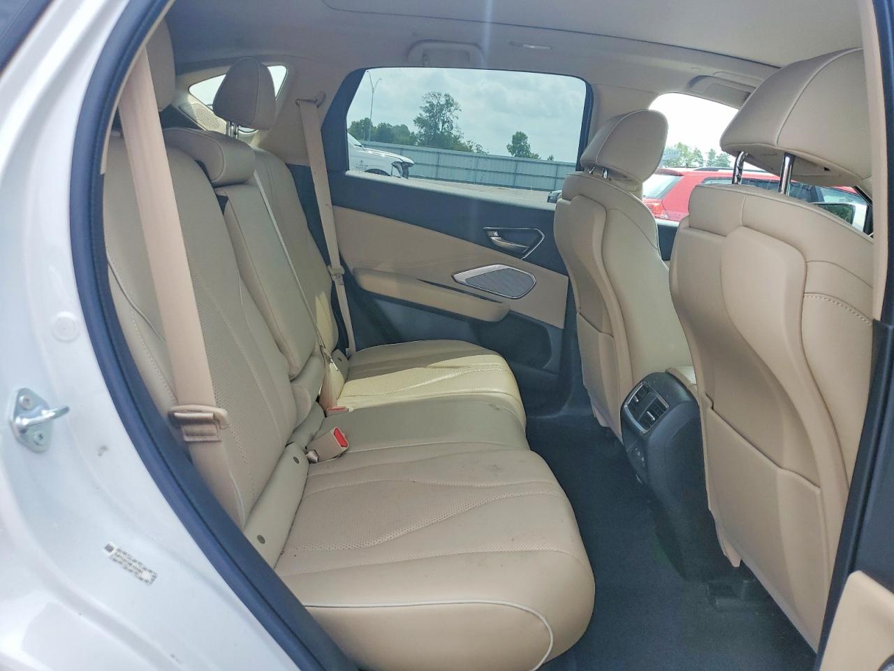 2021 Acura Rdx Advance White vin: 5J8TC2H72ML034383