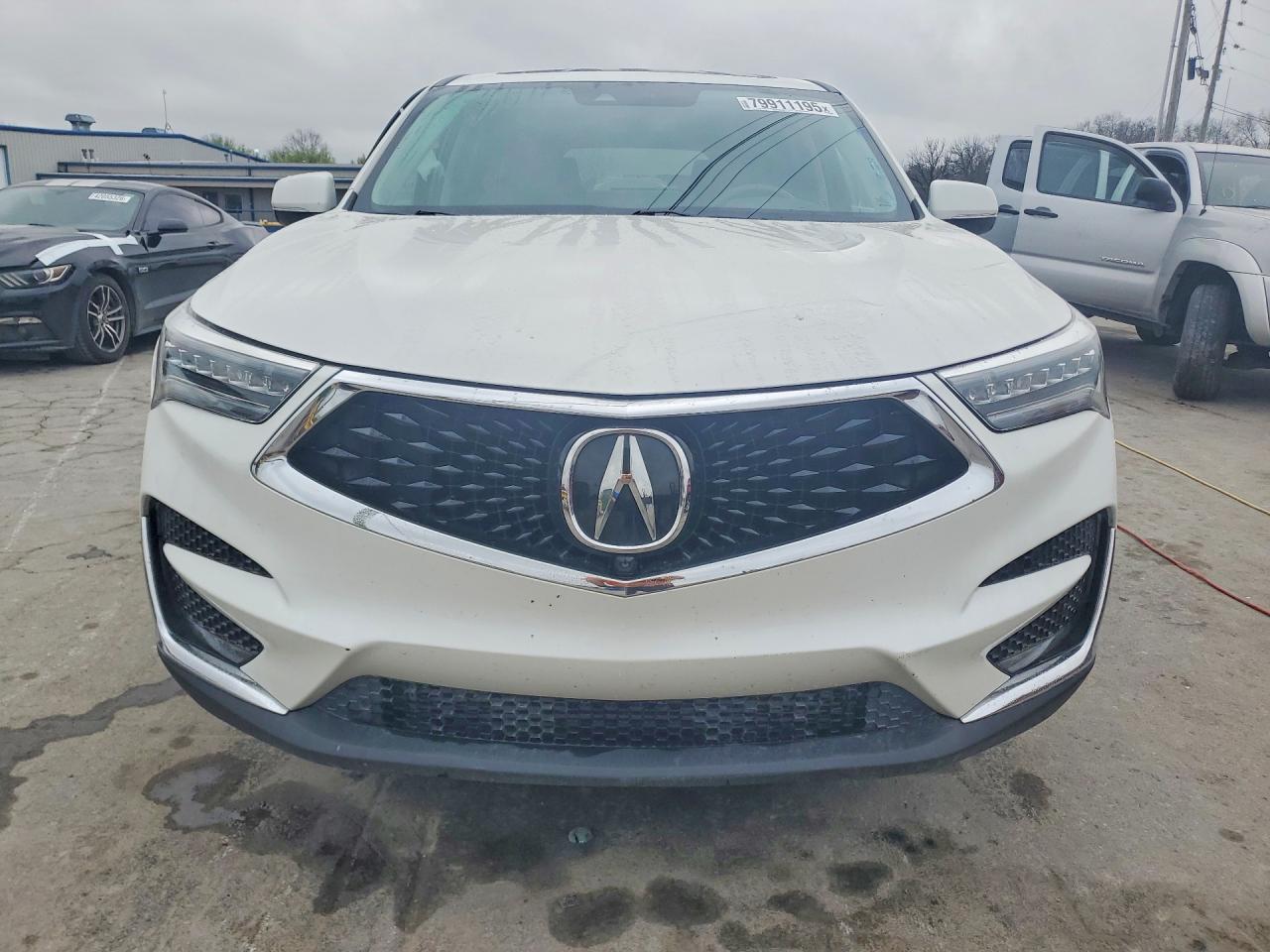 2020 Acura Rdx Advance White vin: 5J8TC2H74LL025330