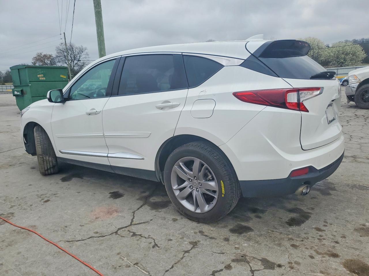 2020 Acura Rdx Advance White vin: 5J8TC2H74LL025330