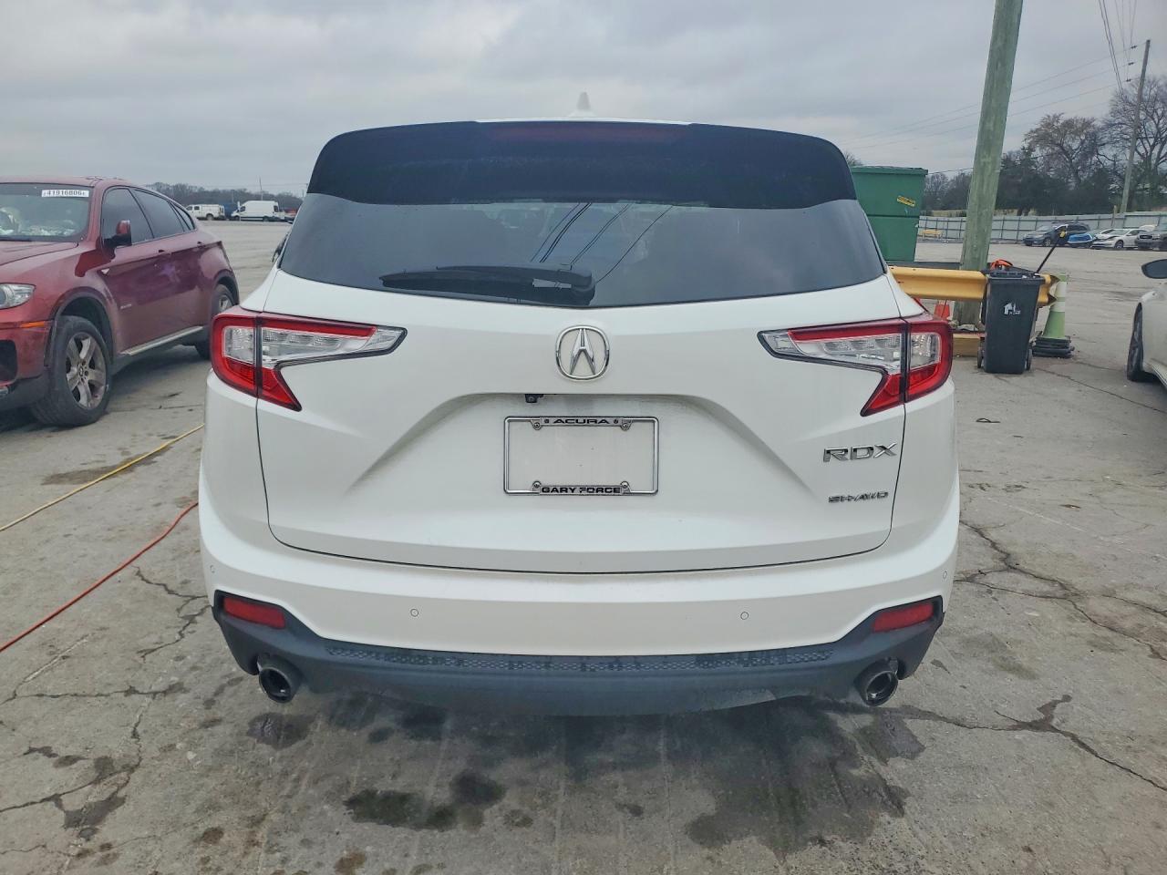 2020 Acura Rdx Advance White vin: 5J8TC2H74LL025330