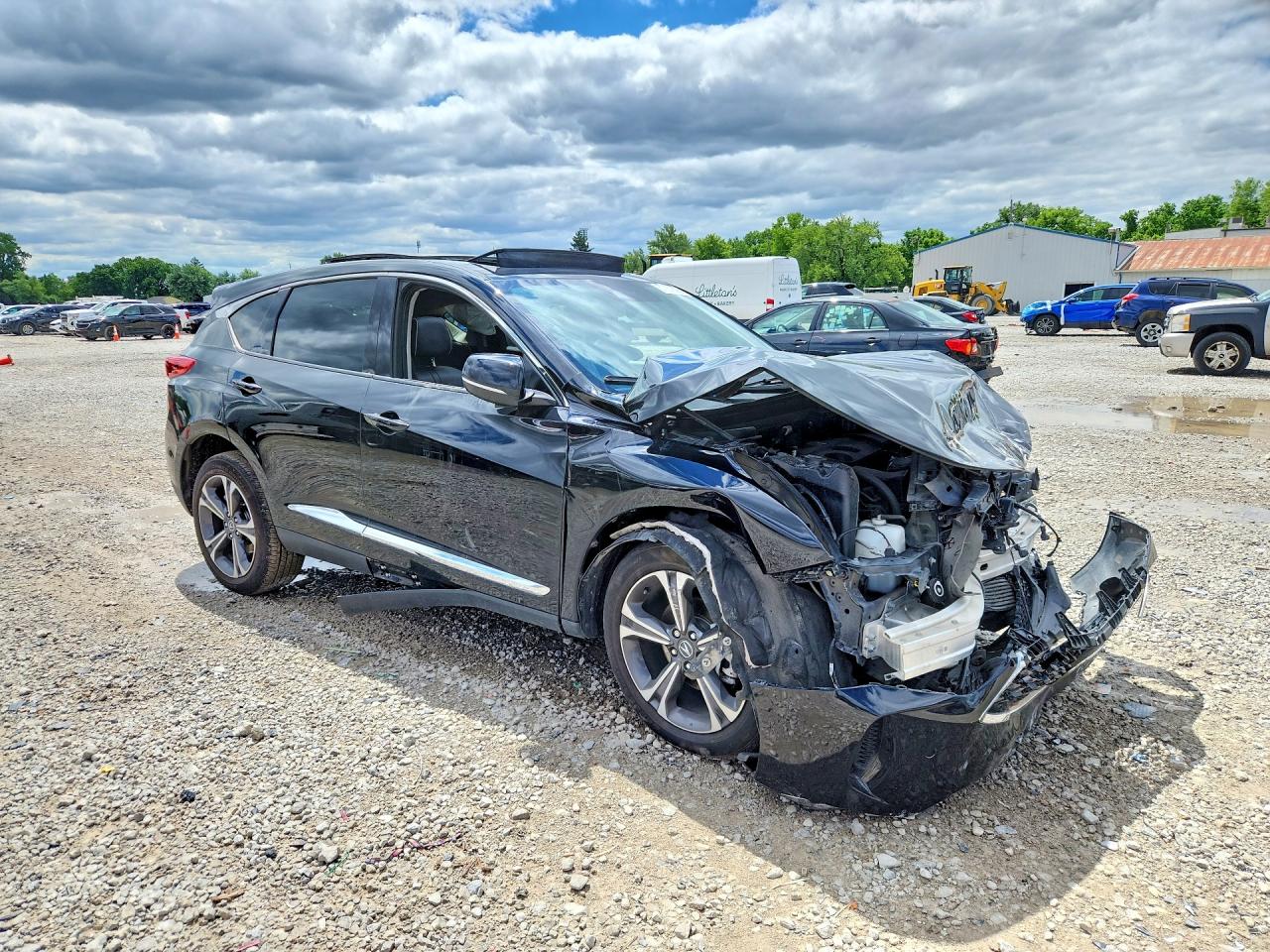 2022 Acura Rdx Advance Black vin: 5J8TC2H75NL002447