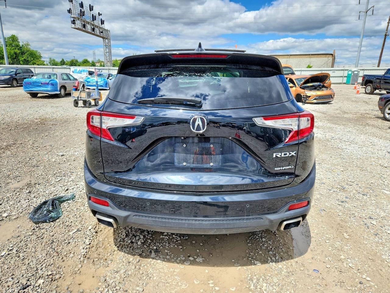 2022 Acura Rdx Advance Black vin: 5J8TC2H75NL002447