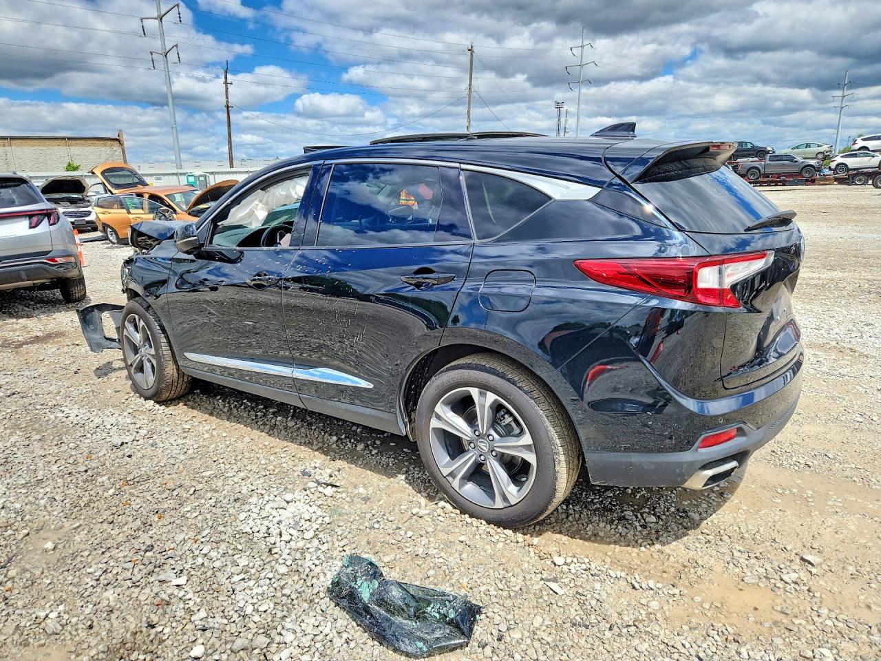 2022 Acura Rdx Advance Black vin: 5J8TC2H75NL002447
