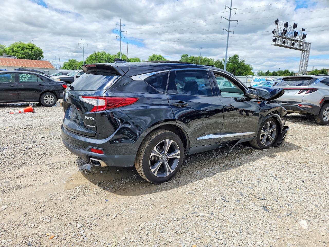 2022 Acura Rdx Advance Black vin: 5J8TC2H75NL002447