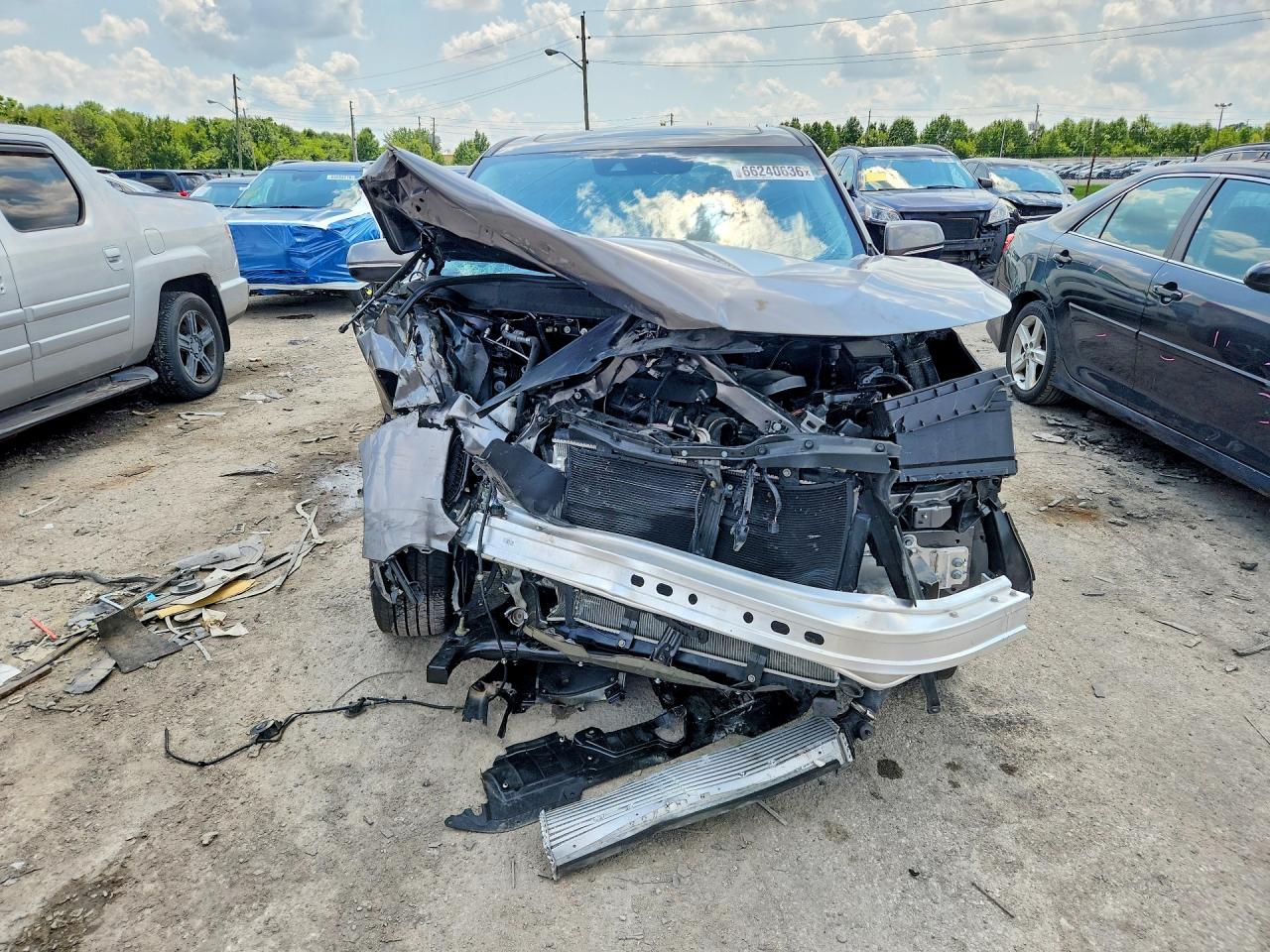 2024 Acura Rdx Advance Серый vin: 5J8TC2H79RL000271