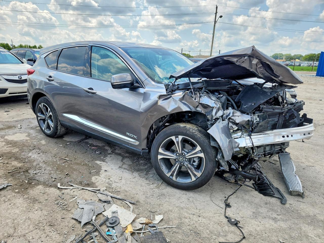 2024 Acura Rdx Advance Серый vin: 5J8TC2H79RL000271