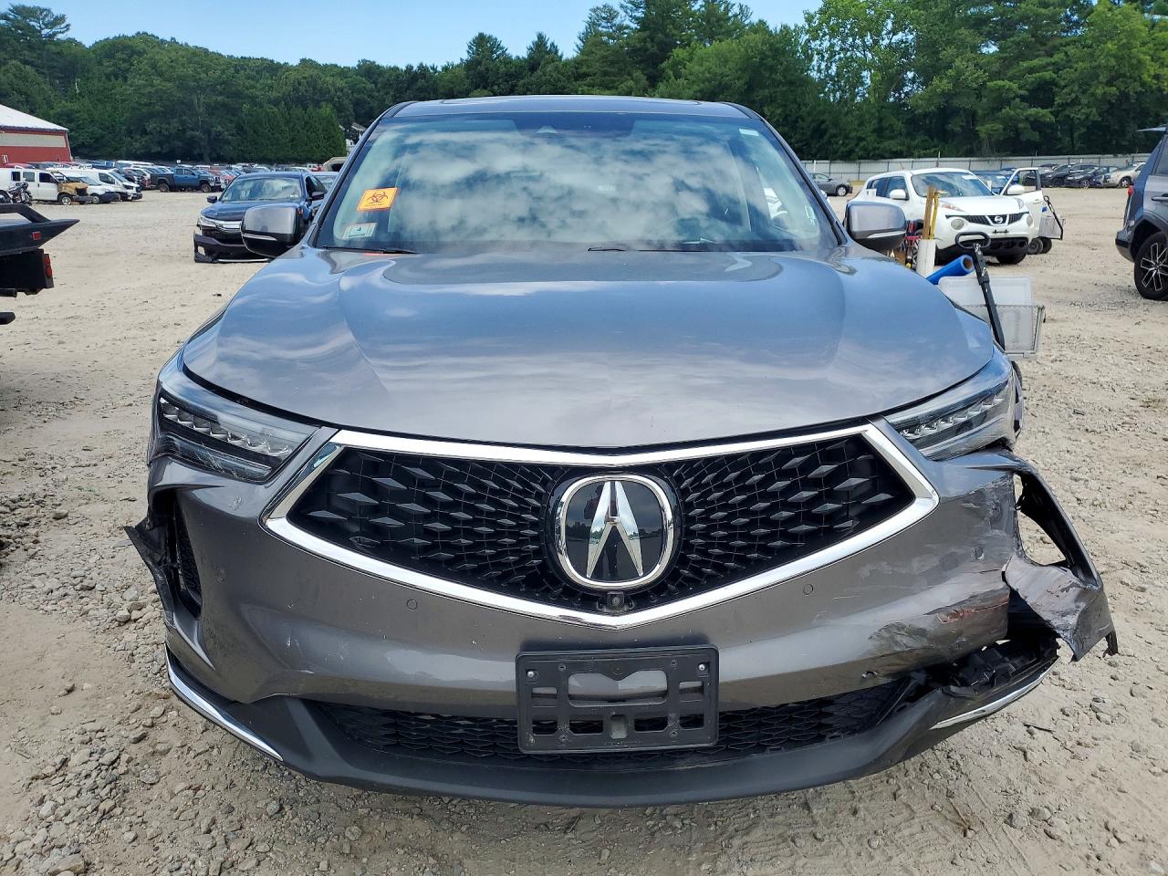 2024 Acura Rdx Advance Серебряный vin: 5J8TC2H7XRL011277