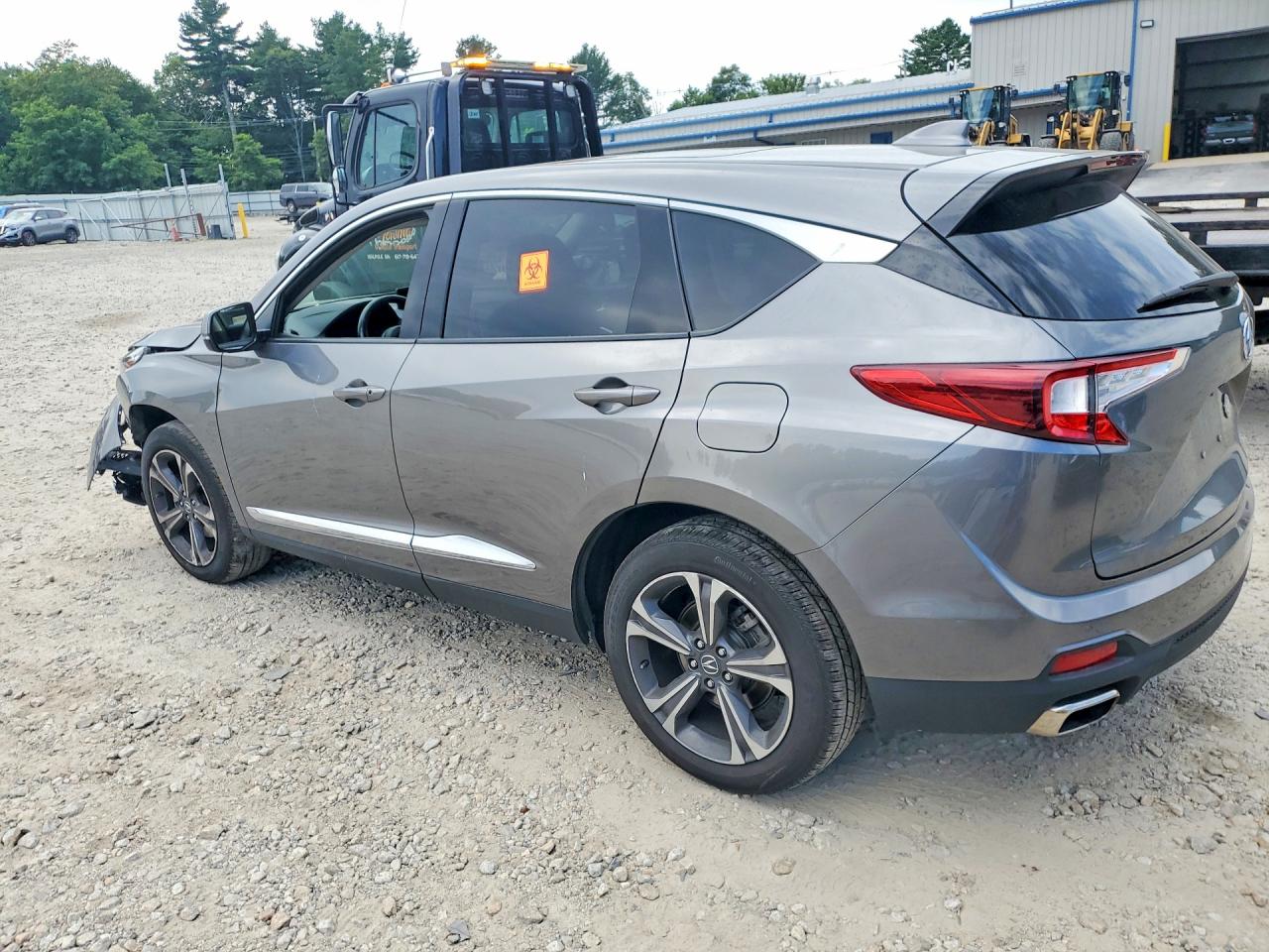2024 Acura Rdx Advance Серебряный vin: 5J8TC2H7XRL011277