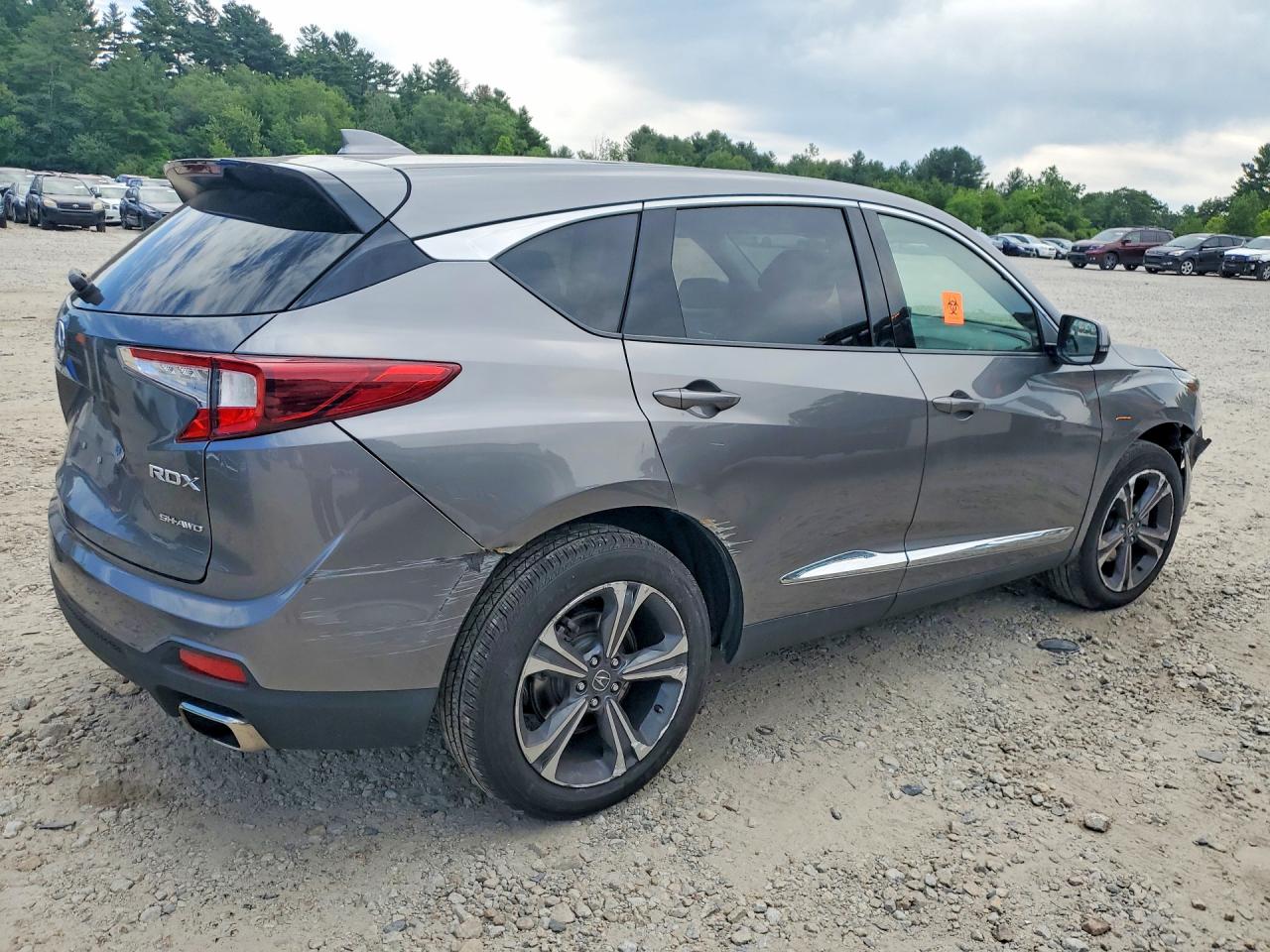 2024 Acura Rdx Advance Серебряный vin: 5J8TC2H7XRL011277