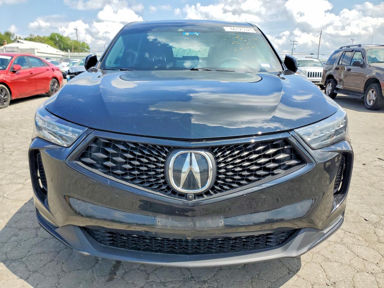 2023 Acura Rdx A-spec Advance Black vin: 5J8TC2H80PL009317